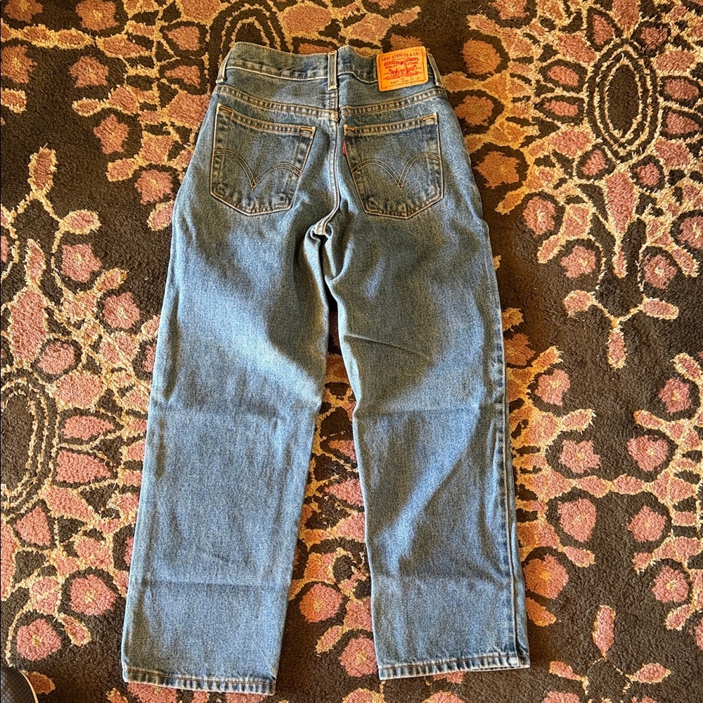 Levi's Men's Straight Fit Blue Jeans